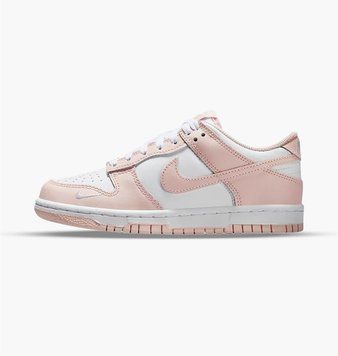 Кросівки дитячі Nike Dunk Low Gs White/Pink (IF6172-100) IF6172-100 фото