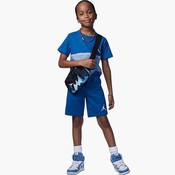 Костюм спортивний дитячий Air Jordan Jumpman Blocked Taping Jr Blue/Light Blue 85D001-U1R фото