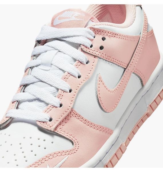 Кросівки дитячі Nike Dunk Low Gs White/Pink (IF6172-100) IF6172-100 фото