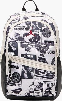Рюкзак Nike Jordan JAM AIR PATROL BACKPACK 27L білий, чорний Чол 48 х 30 х 16 см MA0924-X27 фото