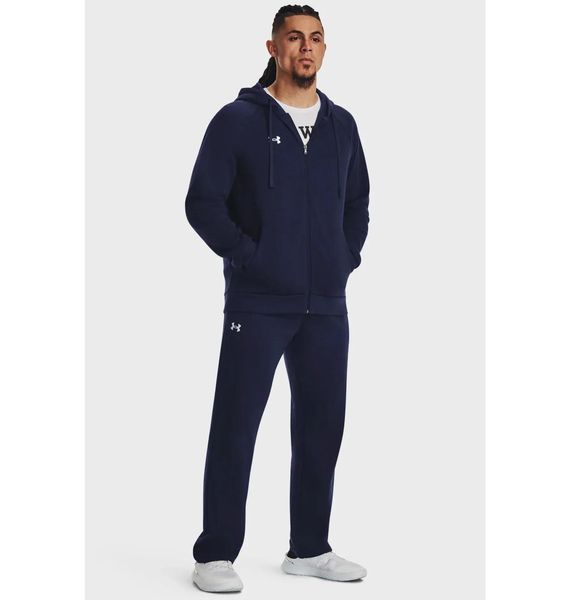 Кофта чоловіча Under Armour Rival Fleece Fz Blue (1379767-410) 1379767-410 фото
