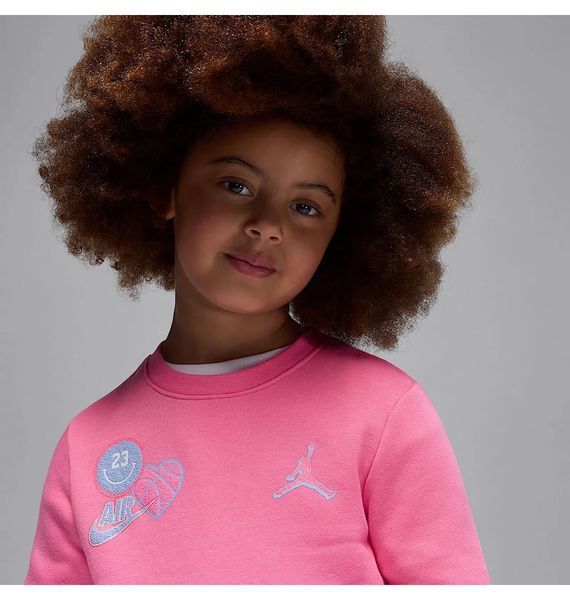 Спортивний костюм дитячий Jordan Sweat Sets Pink/Grey (35F206-BG6) 35F206-BG6 фото