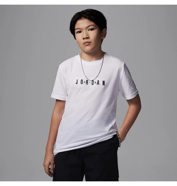 Футболка дитяча Jordan Big Kids' Embroidered T-Shirt (95D634-001) 95D634-001 фото