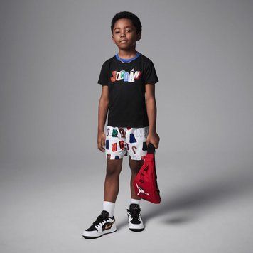 Костюм спортивний дитячий Air Jordan Court Of Legends Black/White 85D705-782 фото