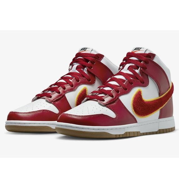 Кросівки чоловічі Nike Chenille Swooshes Animate This Dunk High (DR8805-101) DR8805-101 фото