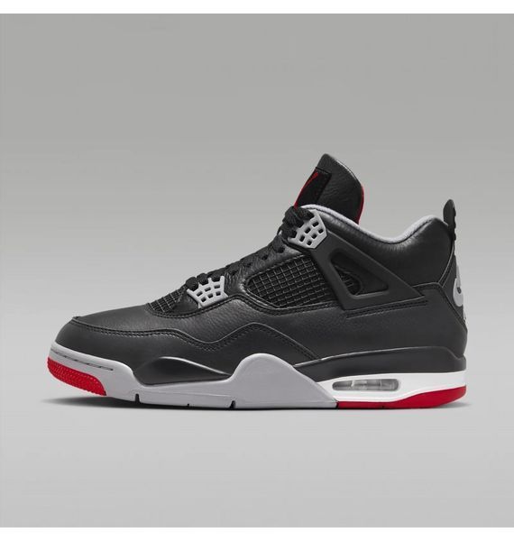 Кросівки чоловічі Jordan Air 4 Retro Bred Reimagined (FV5029-006) FV5029-006 фото