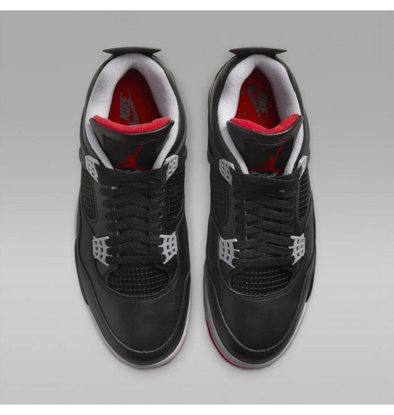 Кросівки чоловічі Jordan Air 4 Retro Bred Reimagined (FV5029-006) FV5029-006 фото
