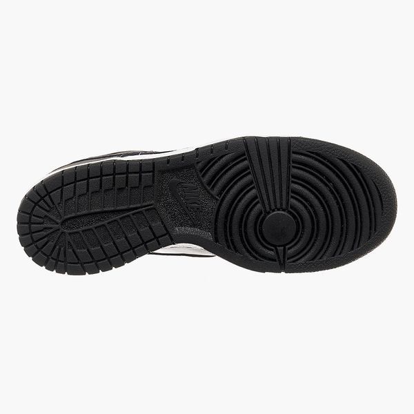 Кросівки жіночі Nike Dunk Low Retro White Black (Gs) (CW1590-100) CW1590-100 фото
