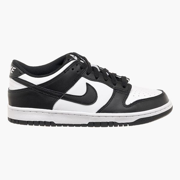 Кросівки жіночі Nike Dunk Low Retro White Black (Gs) (CW1590-100) CW1590-100 фото