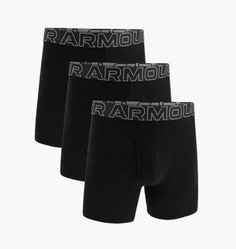 Труси-боксерки чоловічі Under Armour Ua M Perf Cotton 6In (1383889-001) 1383889-001 фото