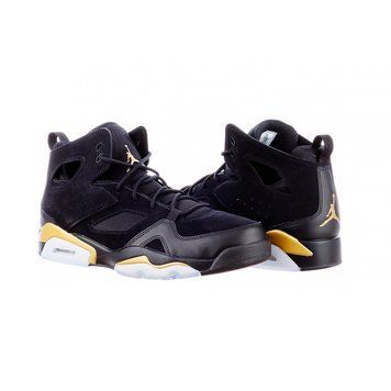 Кросівки Jordan Flight Club 91 Black Llic Gold DC7329-007 фото