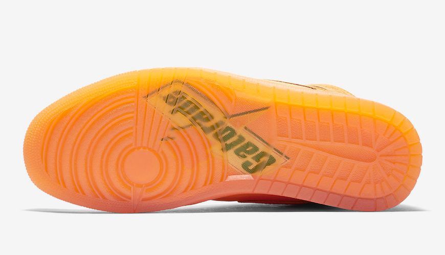 Кросівки чоловічі Jordan 1 Retro High Gatorade Orange Peel (AJ5997-880) AJ5997-880 фото