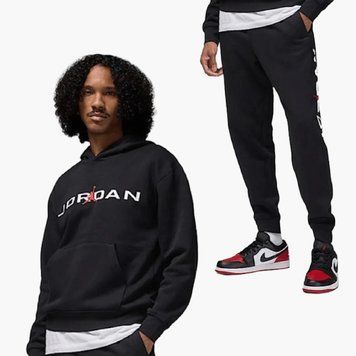Спортивний костюм чоловічий Jordan Комплект (HQ4643-010&HQ4645-010) HQ4643-010&HQ4645-010 фото
