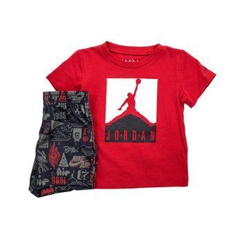 Костюм спортивний дитячий Air Jordan Elements Red/Black 65A600-023 фото