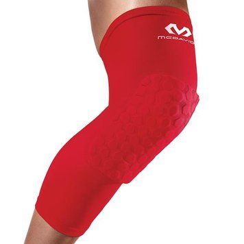 Захисні наколінники Mcdavid Extended Compression Leg Sleeve With Hexpad (6446(SCARLET)) 6446(SCARLET) фото