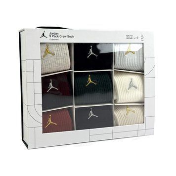 Шкарпетки Jordan Jdn Holiday 9Pk Crew Gift Box (BJ0810-X58) BJ0810-X58 фото