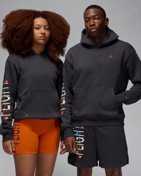 Худі Jordan Hoodie Grafit BIG Foot HF5470-070 фото