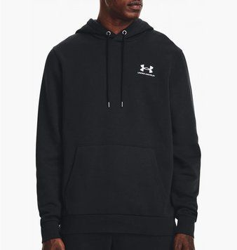 Кофта чоловіча Under Armour Essential Fleece Black (1373880-001) 1373880-001 фото