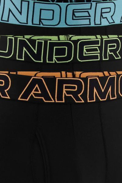 Труси-боксерки чоловічі Under Armour Perf Tech 6In 3-Pack (1383878-003) 1383878-003 фото