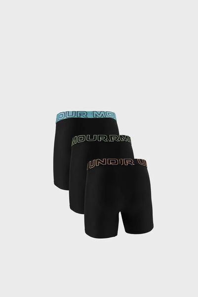 Труси-боксерки чоловічі Under Armour Perf Tech 6In 3-Pack (1383878-003) 1383878-003 фото