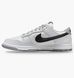 Кросівки чоловічі Nike Dunk Low Gore-Tex White/Black (HQ2053-100) HQ2053-100 фото 1