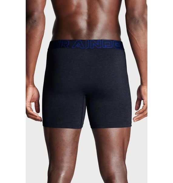 Труси-боксерки чоловічі Under Armour Ua Performance Cotton - Solid 6 3Pk (1383889-410) 1383889-410 фото