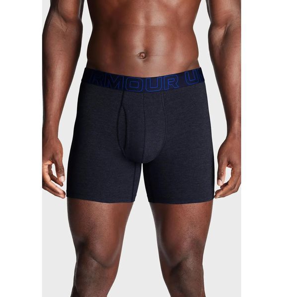 Труси-боксерки чоловічі Under Armour Ua Performance Cotton - Solid 6 3Pk (1383889-410) 1383889-410 фото