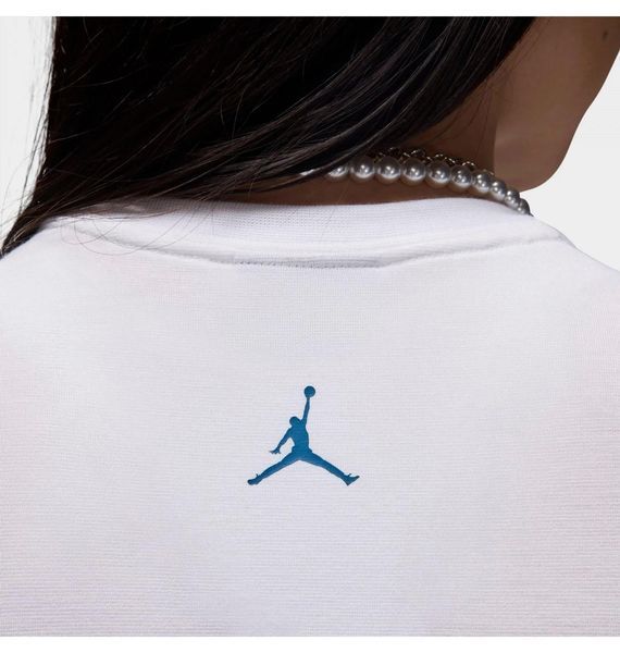 Футболка жіноча Jordan Slim Cropped T-Shirt (FN5720-100) FN5720-100 фото