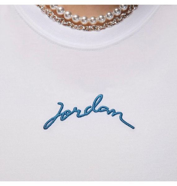 Футболка жіноча Jordan Slim Cropped T-Shirt (FN5720-100) FN5720-100 фото