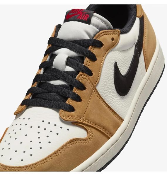 Кросівки чоловічі Jordan 1 Low Og White/Yellow (CZ0790-107) CZ0790-107 фото