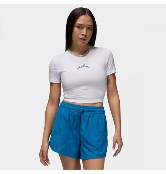 Футболка жіноча Jordan Slim Cropped T-Shirt (FN5720-100) FN5720-100 фото