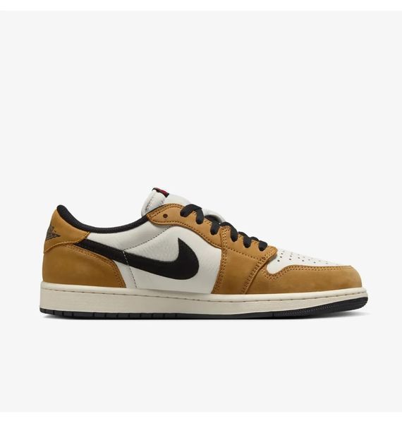 Кросівки чоловічі Jordan 1 Low Og White/Yellow (CZ0790-107) CZ0790-107 фото