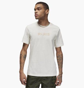 Футболка Jordan M J PSG SS LOGO TEE FN5332-133 фото