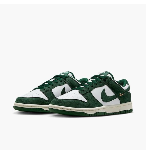Кросівки жіночі Nike Dunk Low White/Green (IB4417-100) IB4417-100 фото