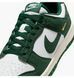 Кросівки жіночі Nike Dunk Low White/Green (IB4417-100) IB4417-100 фото 7