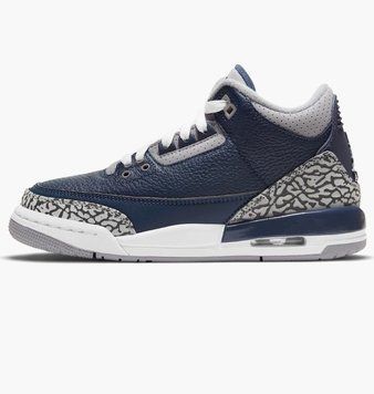 Кросівки AIR JORDAN 3 RETRO (GS) Georgetown 398614-401 фото