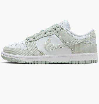 Кросівки Nike Dunk Low Light Silver Corduroy (W) FN7658-100 фото