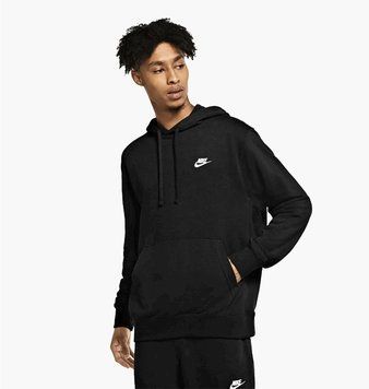 Кофта чоловіча Nike M Nsw Club Hoodie Po Ft (CZ7857-010) CZ7857-010 фото