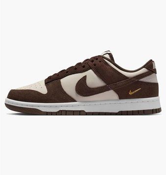 Кросівки жіночі Nike Dunk Low Orewood Mini Swoosh Brown/White (IO4244-102) IO4244-102 фото