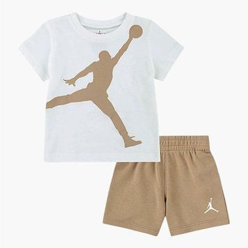 Костюм спортивний дитячий Air Jordan Jumpman Beige/White 85C138-J34 фото