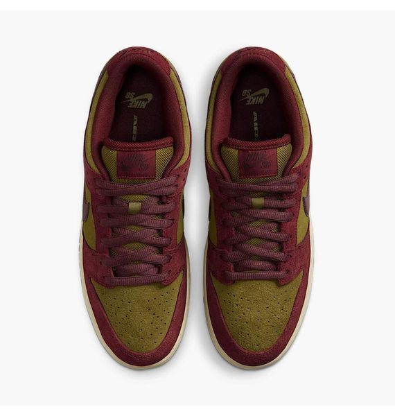 Кросівки чоловічі Nike Sb Dunk Low Pro Bordo/Olive (HQ1625-600) HQ1625-600 фото