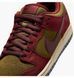 Кросівки чоловічі Nike Sb Dunk Low Pro Bordo/Olive (HQ1625-600) HQ1625-600 фото 7