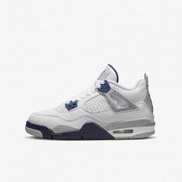 Кросівки Jordan 4 Retro Midnight Navy (GS) 408452-140 фото